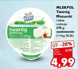 Kaufland MLEKPOL Twaróg Mazurski oferta