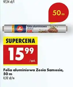 Biedronka Folia aluminiowa Zosia Samosia, 50 m oferta