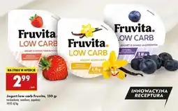 Biedronka Jogurt low-carb Fruvita, 150 g oferta