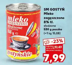 Kaufland SM GOSTYŃ Mleko zagęszczone 8% tł. oferta