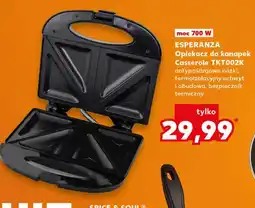 Kaufland Opiekacz do kanapek Esperanza oferta