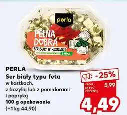 Kaufland PERLA Ser biały typu feta oferta