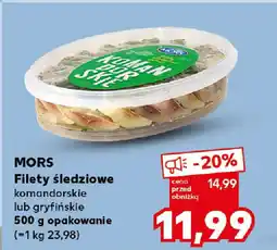 Kaufland MORS Filety śledziowe oferta