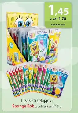 Eurocash Lizak strzelający: Sponge Bob z cukierkami oferta
