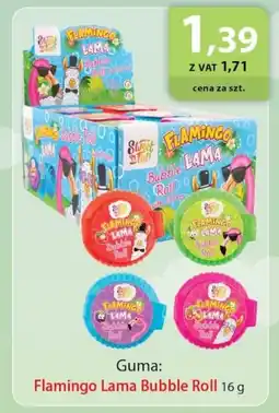 Eurocash Guma: Flamingo Lama Bubble Roll oferta