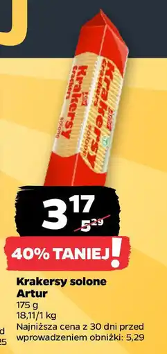 Netto Krakersy solone Artur oferta