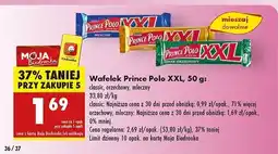 Biedronka Wafelek classic Prince polo xxl oferta