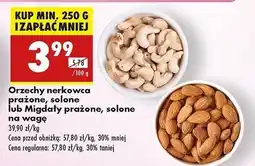 Biedronka Orzechy nerkowca prażone solone oferta
