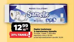 Netto Papier toaletowy 3-warstwowy Samelle oferta