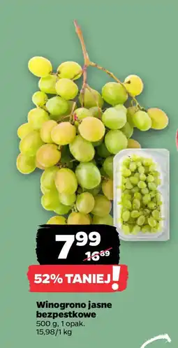 Netto Winogrono jasne bezpestkowe oferta
