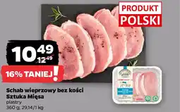 Netto Schab wieprzowy bez kości Sztuka Mięsa oferta