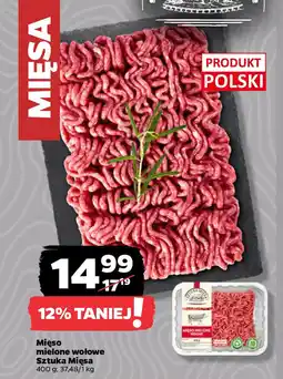 Netto Mięso mielone wołowe Sztuka Mięsa oferta