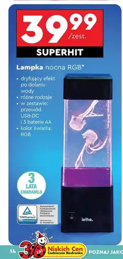 Biedronka Lampka nocna Biedronka oferta