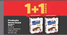 Netto Przekąska Monte Snack Zott oferta