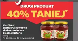 Netto Konfitura ekstratruskawkowa Słodkie Historie oferta