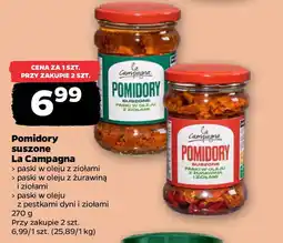 Netto Pomidory suszone La Campagna oferta