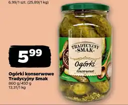 Netto Ogórki konserwowe Tradycyjny Smak oferta
