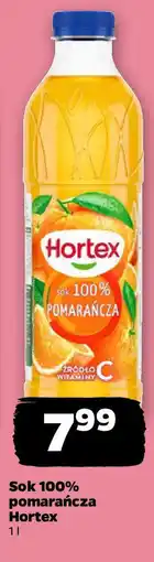 Netto Sok 100% pomarańcza Hortex oferta