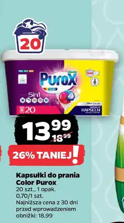 Netto Kapsułki do prania Color Purox oferta