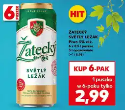 Kaufland ŽATECKÝ SVĚTLÝ LEŽÁK Piwo oferta