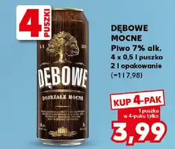 Kaufland DĘBOWE MOCNE Piwo oferta