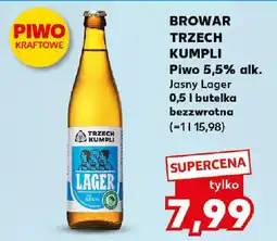 Kaufland BROWAR TRZECH KUMPLI Piwo oferta