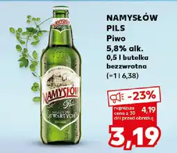 Kaufland NAMYSŁÓW PILS Piwo oferta