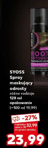 Kaufland SYOSS Spray maskujący odrosty oferta