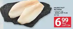 Selgros Halibut filet bez skóry 100g Selgros oferta