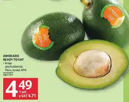 Selgros Awokado ready to eat 1 szt. Selgros oferta
