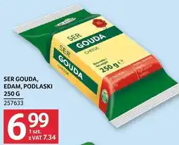 Selgros Ser gouda edam podlaski 250g Mlekovita oferta