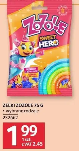 Selgros Żelki zozole 75g Selgros oferta