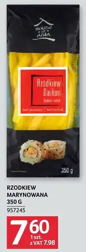 Selgros Rzodkiew marynowana 350g Inutec oferta