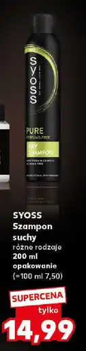 Kaufland SYOSS Szampon suchy oferta