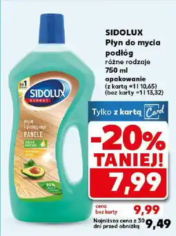 Kaufland SIDOLUX Płyn do mycia podłóg oferta