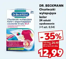 Kaufland DR. BECKMANN Chusteczki wyłapujące kolor oferta
