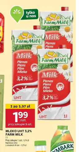 Stokrotka Market Mleko Farm Milk oferta