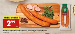 Biedronka Kiełbasa podlaska Kraina wędlin oferta