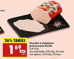 Biedronka Szynka z indyka prasowana Silesia duda oferta