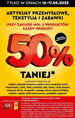 Biedronka Artykuły przemysłowe tekstylia zabawki oferta