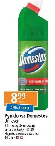 E.Leclerc Płyn do wc pine Domestos oferta