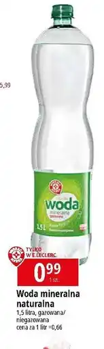 E.Leclerc Woda niegazowana Wiodąca Marka oferta