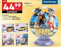 Biedronka Puzzle samochód 3d Ravensburger oferta