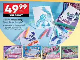 Biedronka Zestaw artystyczny spray pen domek gabi oferta