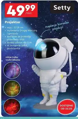 Biedronka Projektor 22.8 cm Setty oferta