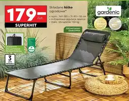 Biedronka Łożko ogrodowe 188 x 56 30 cm Gardenic oferta