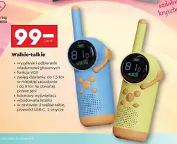 Biedronka Walkie talkie oferta