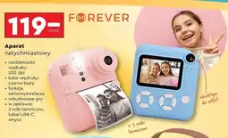 Biedronka Aparat natychmiastowy z drukarką Forever oferta