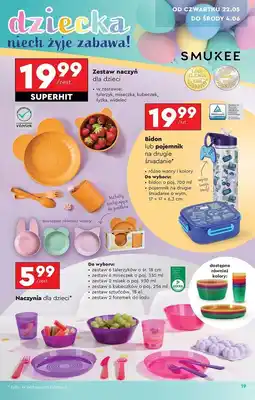 Biedronka Pojemnik na drugie śniadanie Smukee oferta