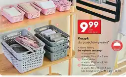 Biedronka Koszyk plastikowy 37 x 25 15 cm Smukee Home oferta
